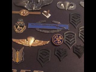 Military pins Black foam board